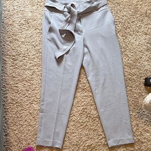 Bar III Light Gray Ankle Pants